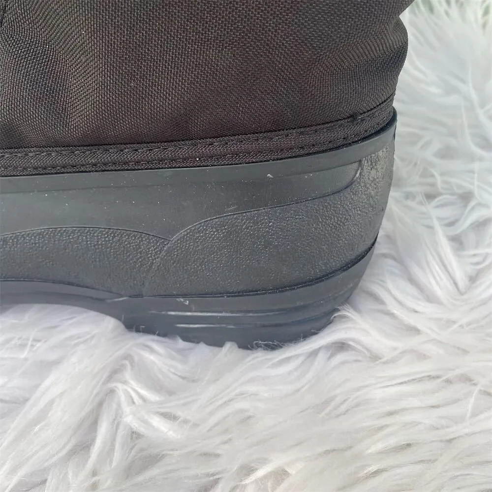 Kamik  Snow Boots Size 9 Black Waterproof Insulated Winter